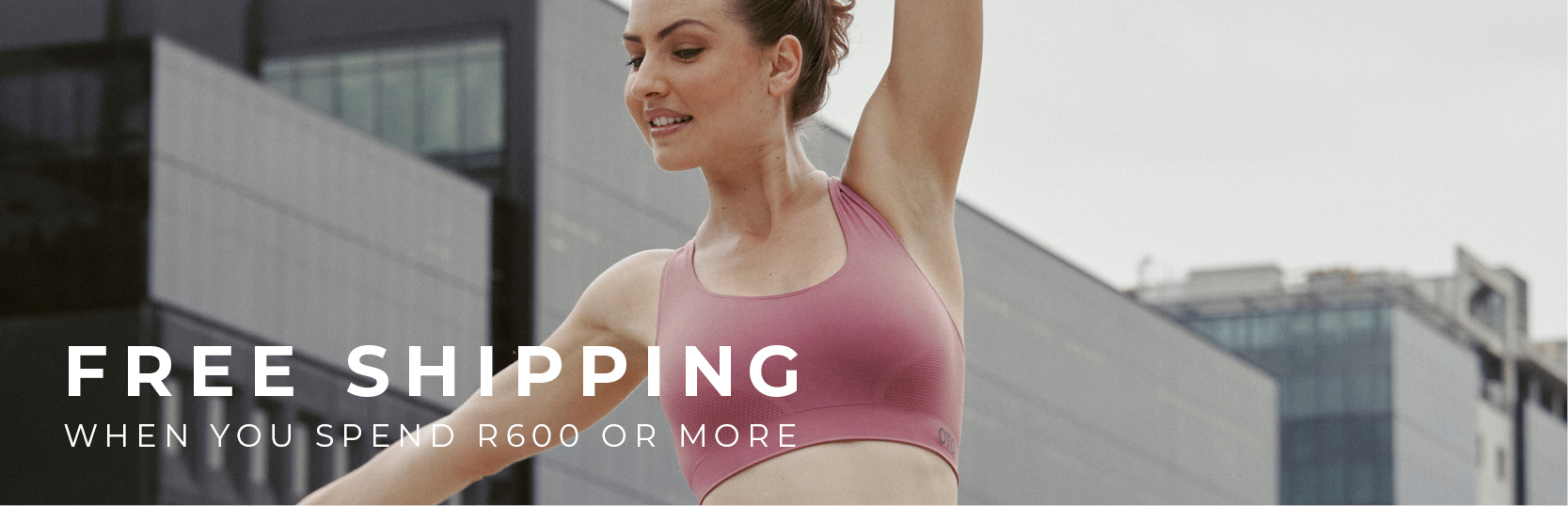 Free shipping when you spend R600 or more